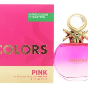 Benetton Colors de Benetton Pink Eau de Toilette 80ml Sprej