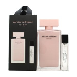 Narciso Rodriguez for Her Gift Set 100ml EDP + 10ml EDP Pure Musc
