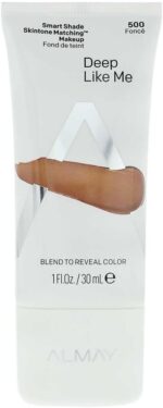 Almay Smart Shade Anti-Aging Skintone Matching Foundation - #500 - 30ml