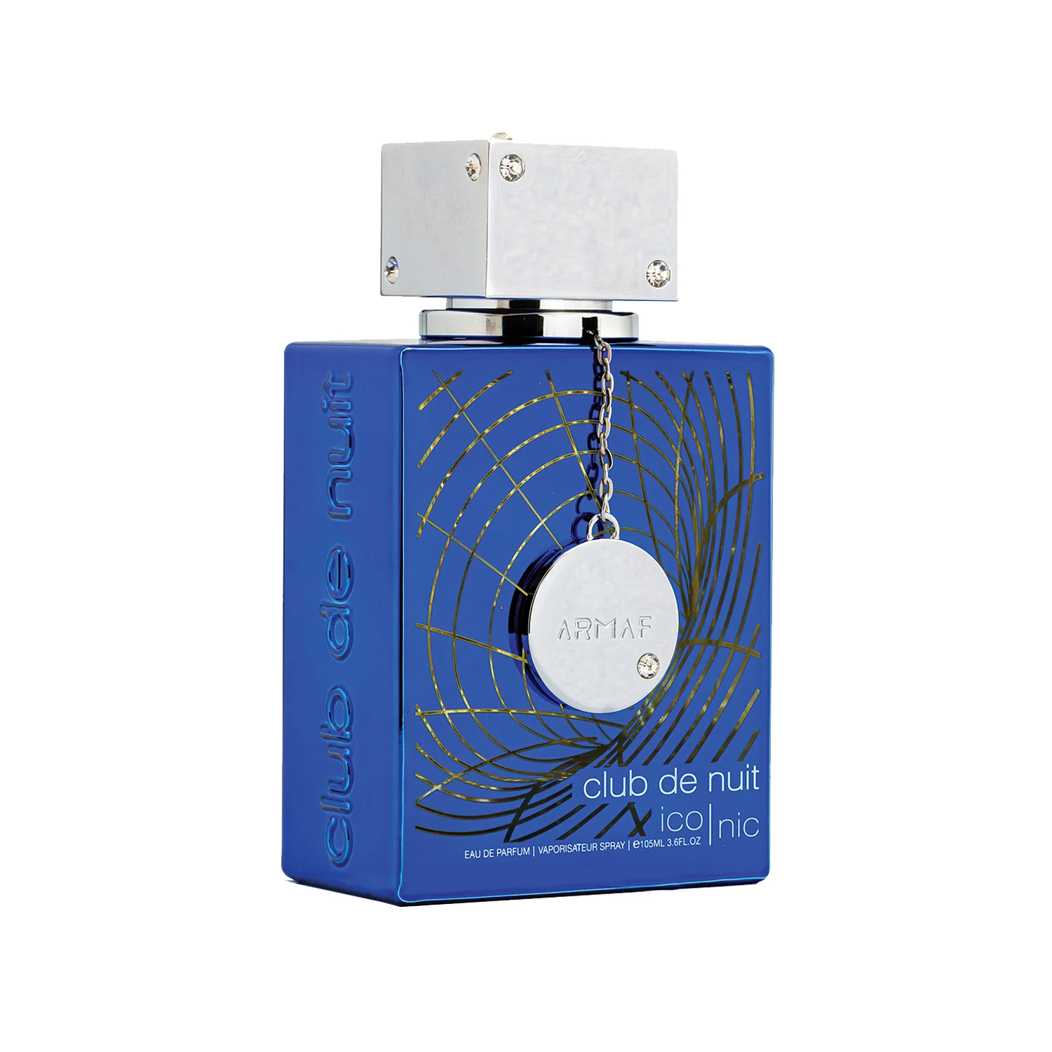 Club De Nuit Iconic Eau De Parfum Armaf Club De Nuit Blue Iconic Eau de Parfum 105ml Spray - Image 1