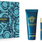 Versace Eros Gift Set 100ml EDP + 5ml EDP + 150ml Bath and Shower Gel