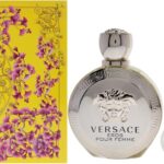 Versace Eros pour Femme Gift Set 100ml EDP + 5ml EDP + 100ml Body Lotion + 100ml Shower Gel