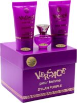 Versace Pour Femme Dylan Purple Gift Set 50ml EDP + 50ml Shower Gel + 50ml Body Lotion