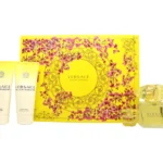 Versace Yellow Diamond Gift Set 90ml EDT + 100ml Body Lotion + 100ml Shower Gel